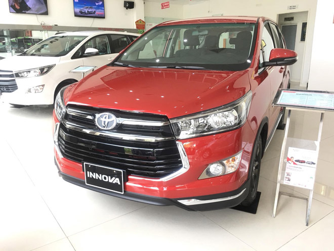 Bảng giá xe Toyota Innova cập nhật tháng 8/2018