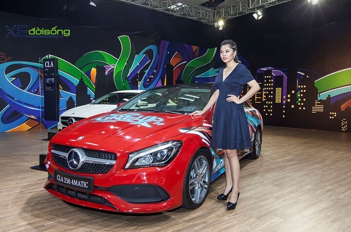 Người mẫu xe hơi Việt Nam tại Mercedes Benz Fascination 2018