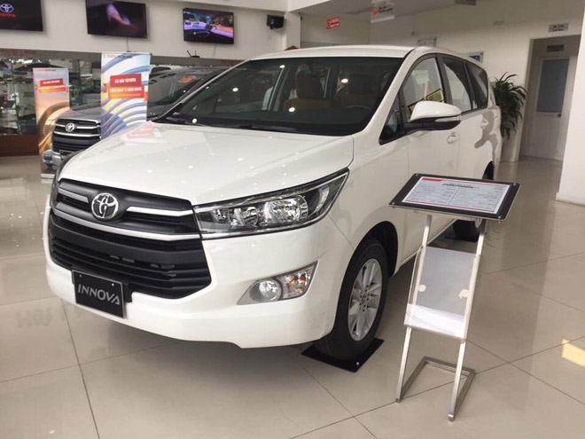 Bảng giá xe Toyota Innova mới nhất